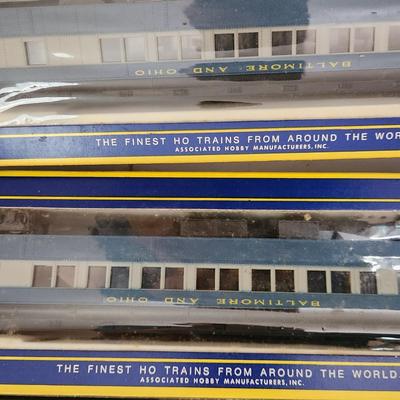 AHN HO Trains Lot Baltimore & Ohio Erie Lackawanna V.& T. C.N.W.