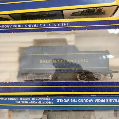 AHN HO Trains Lot Baltimore & Ohio Erie Lackawanna V.& T. C.N.W.