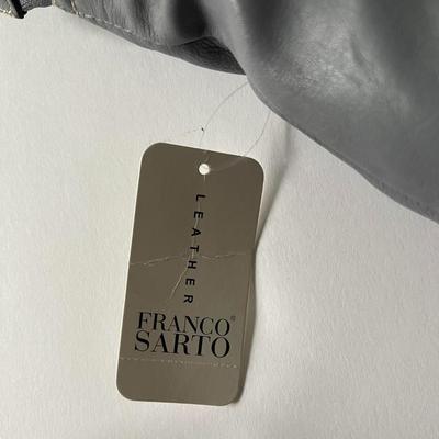 Brand New with Tags Franco Sarto Grey Leather Shoulder Bag