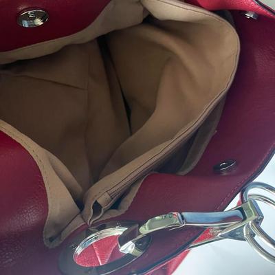 Brand New Candace Christian Napa Valley Burgundy Shoulder bag