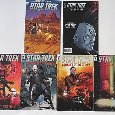 Comic Books: Star Trek Manifest Destiny issues 1-4, and two Star Trek One Shots