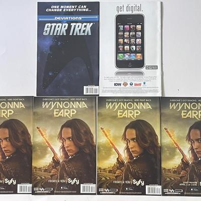 Comic Books: Star Trek Manifest Destiny issues 1-4, and two Star Trek One Shots