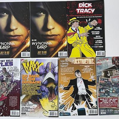 Comic Books: Star Trek Terra Incognita issues 1-3 mini series and Star Trek KHAN issues 1-4 mini series