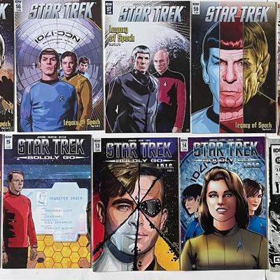 Comic Books: Star Trek Vol 5 Issues #55-58, #60 and Star Trek: Boldly Go Issues #2, #5, #13, #14, #15