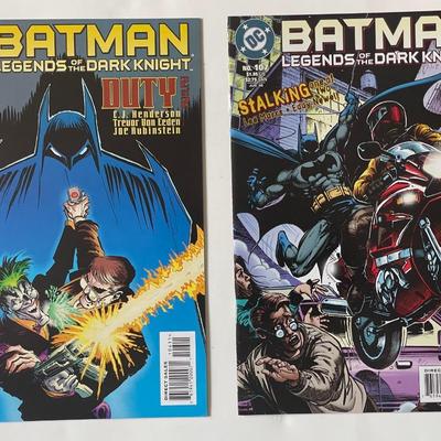 Comic Books: Batman - Legends of The Dark Knight Issues #2,#51,#56,#78,#101,#102,#104,#106,#107,#119-#123