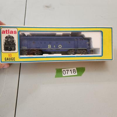 Atlas HO Gauge B&O 7094 Diesel Locomotive