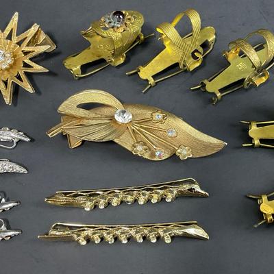-64- JEWELRY | Vintage Hair Clips & Accessories