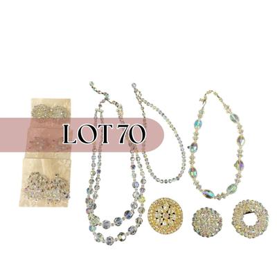 -70- JEWELRY | Aurora Clip Earrings, Brooches, & Necklaces
