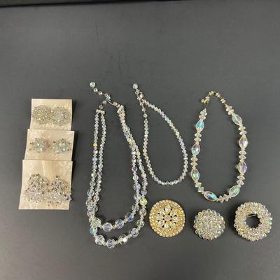-70- JEWELRY | Aurora Clip Earrings, Brooches, & Necklaces