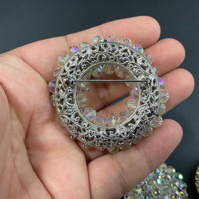 -70- JEWELRY | Aurora Clip Earrings, Brooches, & Necklaces