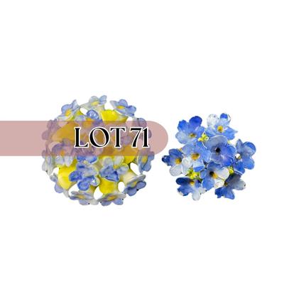 -71- BROOCHES | Bone China Forget Me Not Pins