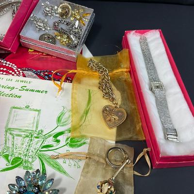 -80- JEWELRY | Assorted Judy Lee Travel Case & Jewelry