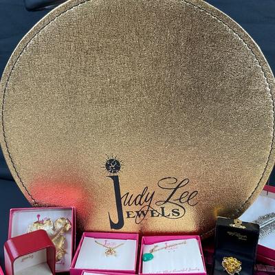 -80- JEWELRY | Assorted Judy Lee Travel Case & Jewelry