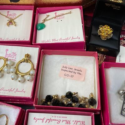 -80- JEWELRY | Assorted Judy Lee Travel Case & Jewelry