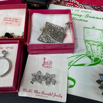 -80- JEWELRY | Assorted Judy Lee Travel Case & Jewelry