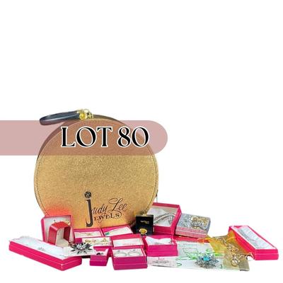 -80- JEWELRY | Assorted Judy Lee Travel Case & Jewelry