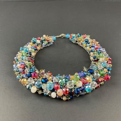 -83- ARTISAN | Beaded Collar Necklace