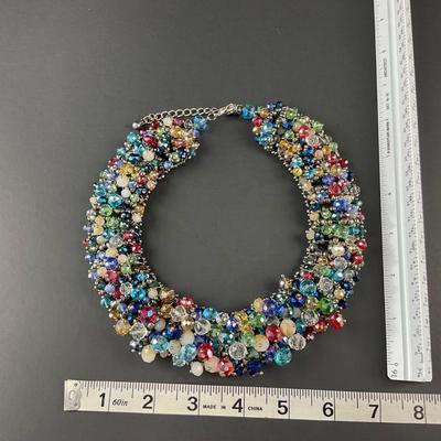 -83- ARTISAN | Beaded Collar Necklace