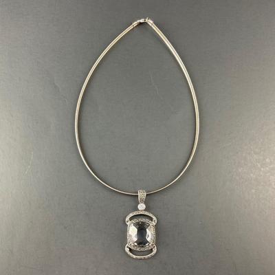-85- SILVER | 925 Korea Sterling Chain & Pendant | Marked