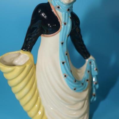 CERAMIC ARTS STUDIO 1942-1956 TRIAD WOMEN VASES TRAID CANDLEHOLDER WOMEN GROUPING