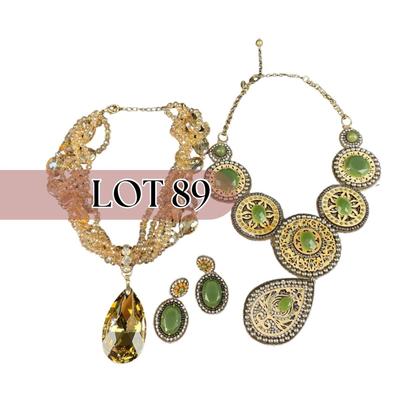 -89- COSTUME JEWELRY | Statement Necklaces & Earrings