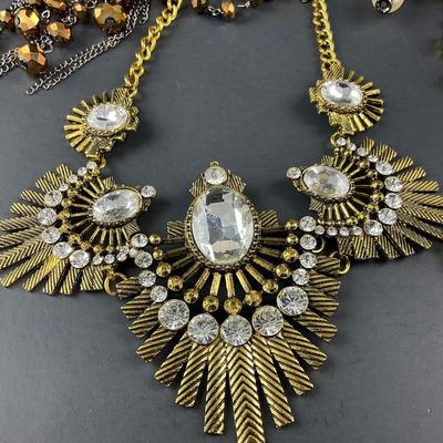 -90- COSTUME JEWELRY | Assorted Mixed Necklaces & Bracelets