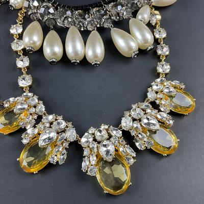 -90- COSTUME JEWELRY | Assorted Mixed Necklaces & Bracelets