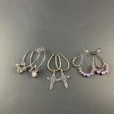 -96- COSTUME JEWELRY | Miscellaneous Assortment Of Earrings