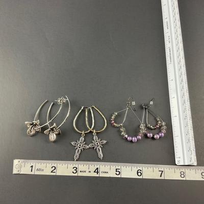 -96- COSTUME JEWELRY | Miscellaneous Assortment Of Earrings