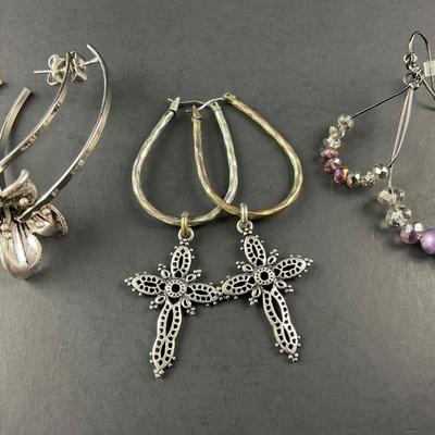 -96- COSTUME JEWELRY | Miscellaneous Assortment Of Earrings