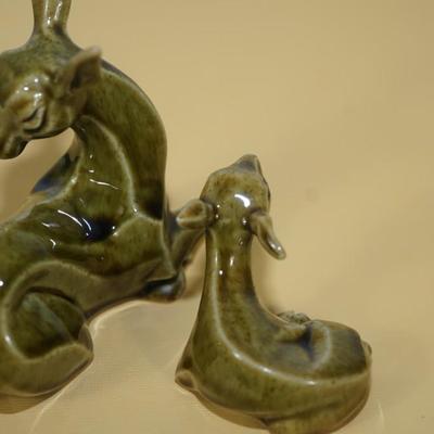 CERAMIC ARTS STUDIO MADISON, WI 1942-1956 DEER AND FAWN FIGURINES