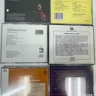 Lot of 6 Mixed Genre Music CDs