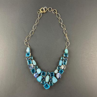 -108- SILVER | Miscellaneous Blue Stone & 925 Sterling | Marked