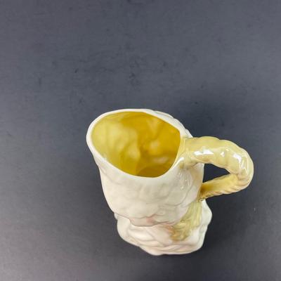 -115- BELLEEK | Maiden Kneeling Small Pitcher | 4th Mark
