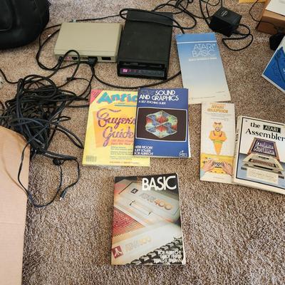 Atari 850 Computer, Indus Systems G.T. for Atari Lot Drives Books Basic