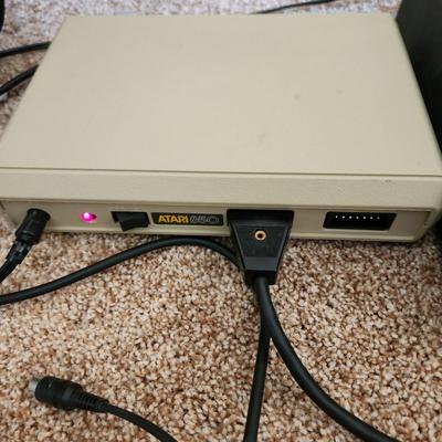 Atari 850 Computer, Indus Systems G.T. for Atari Lot Drives Books Basic