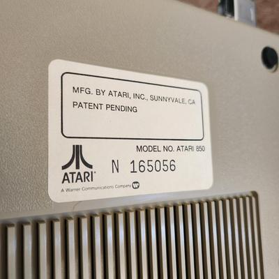 Atari 850 Computer, Indus Systems G.T. for Atari Lot Drives Books Basic