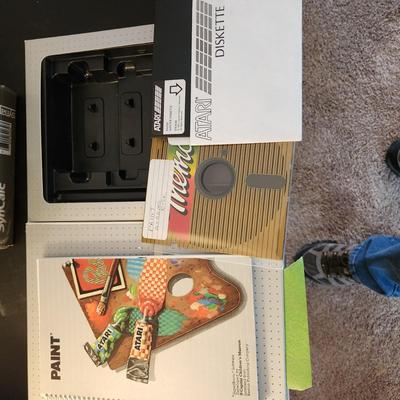 Vintage Atari Family Finances Atari Paint Home Computer Programs