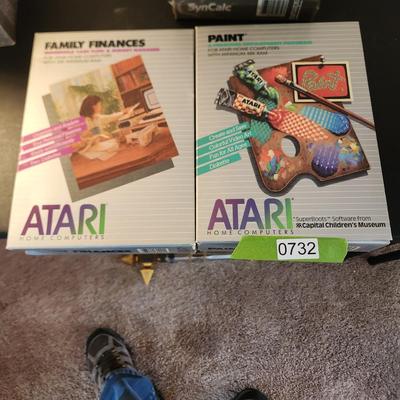 Vintage Atari Family Finances Atari Paint Home Computer Programs