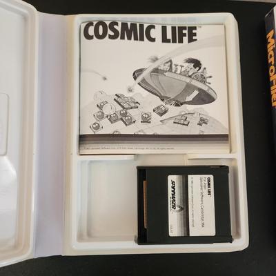Vintage Atari Computer Programs Cosmic Life Trains Micro Flier Aerobics