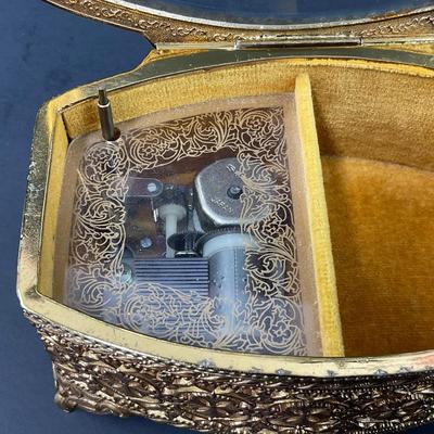 -134- COLLECTIBLE | Jewelry Casket & Music Box
