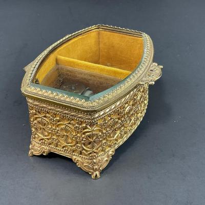 -134- COLLECTIBLE | Jewelry Casket & Music Box