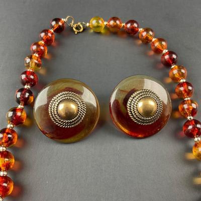 -139- COSTUME JEWELRY | Beaded Necklace & Earrings Sets