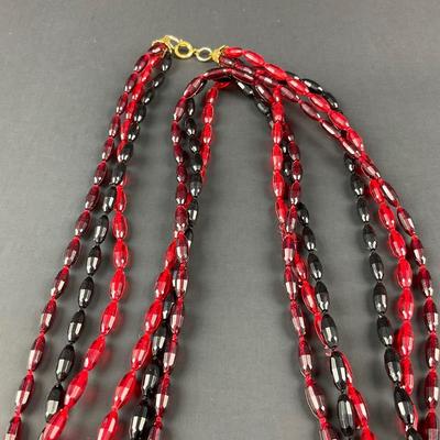 -139- COSTUME JEWELRY | Beaded Necklace & Earrings Sets