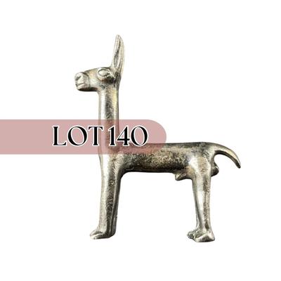-140- SILVER | Unmarked Llama Pin