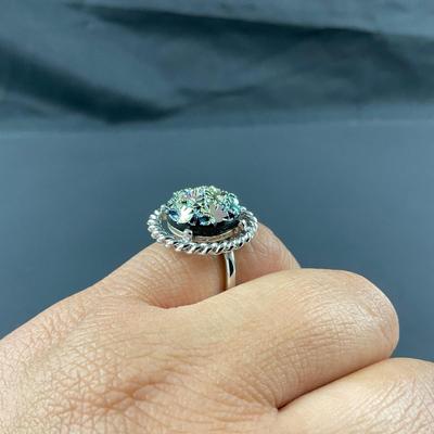 -142- SARAH COVENTRY | Adjustable Ring & Rhinestone Pearl Pins