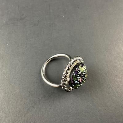 -142- SARAH COVENTRY | Adjustable Ring & Rhinestone Pearl Pins