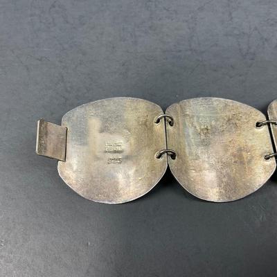 -144- SILVER | Vintage Mexico 925 Bracelet | Marked