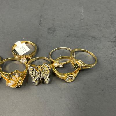 -146- COSTUME JEWELRY | Assorted Miscellaneous Rings