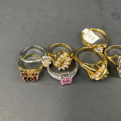 -146- COSTUME JEWELRY | Assorted Miscellaneous Rings